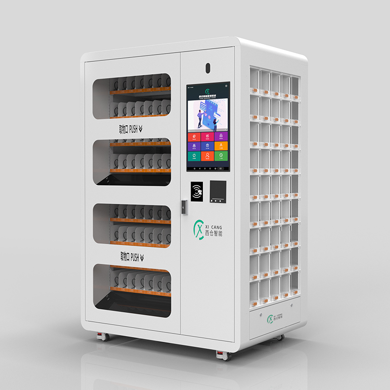 弹簧格子二合一柜（双取物口）